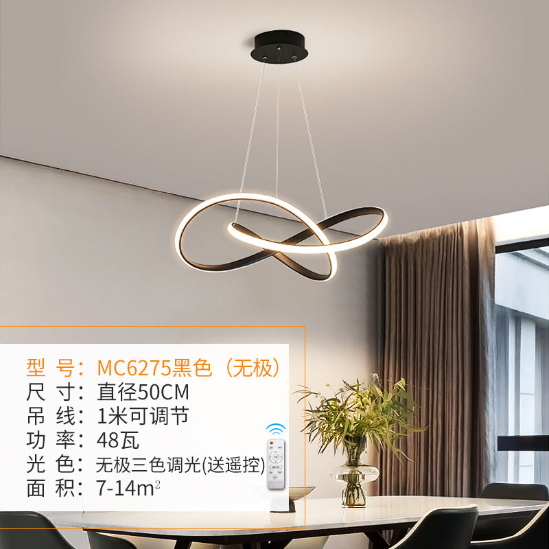 Restaurant Pendant Light Modern Minimalist Dining Room Table Lamp Bar Counter Internet Celebrity Bedroom Pendant Light2025New Model Zhongshan Lighting