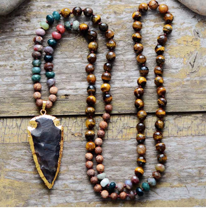 European and American fashion new white turquoise amethyst bracelet108Lotus Pendant Bracelet with Buddhist Beads