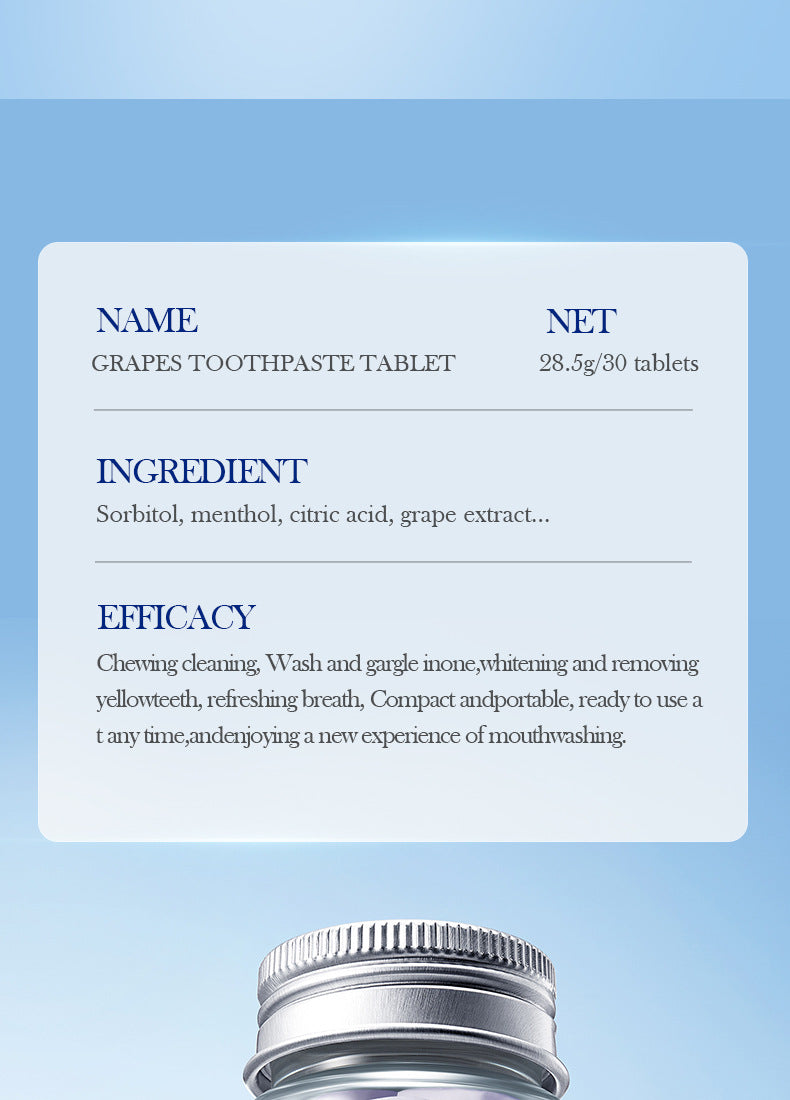 All-English Solid Toothpaste Series SADOER Sakura Whitening Anti-Yellowing Teeth Cleaning Toothpaste  Wholesale