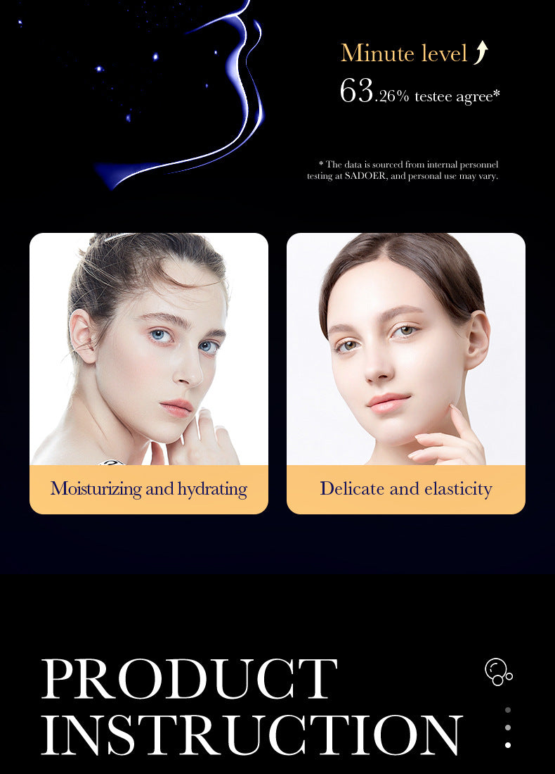 Full English Pearl Cream70g SADOER Collagen Hydrating Moisturizing Cream  Foreign Trade Wholesale