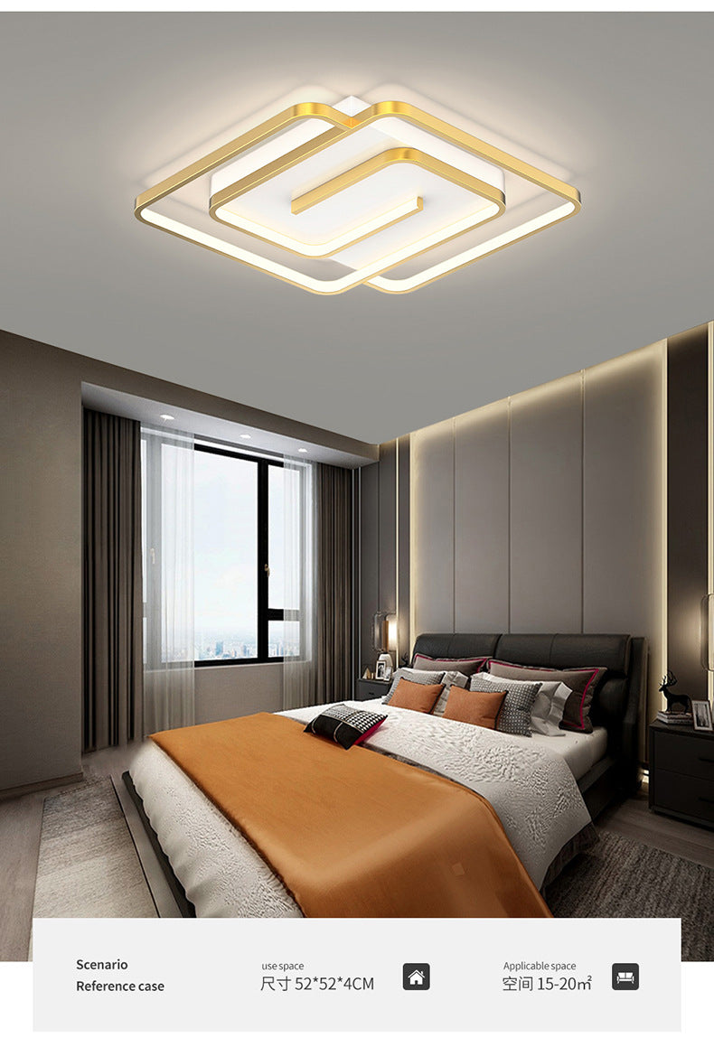 Light luxury living room lamp, simple modern style LED Ceiling Lamp2025New Year's New Personalized Restaurant Bedroom Creative Lamp