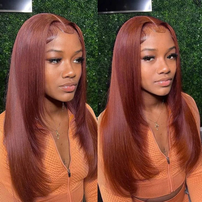 No Shedding No Tangle Straight Layers Lace Front Wig