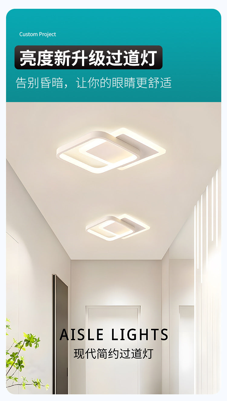 Aisle Light Corridor Light Entrance Light Nordic Style Entrance Hall Stair Light Cloakroom Simple Modern Ceiling Balcony Light