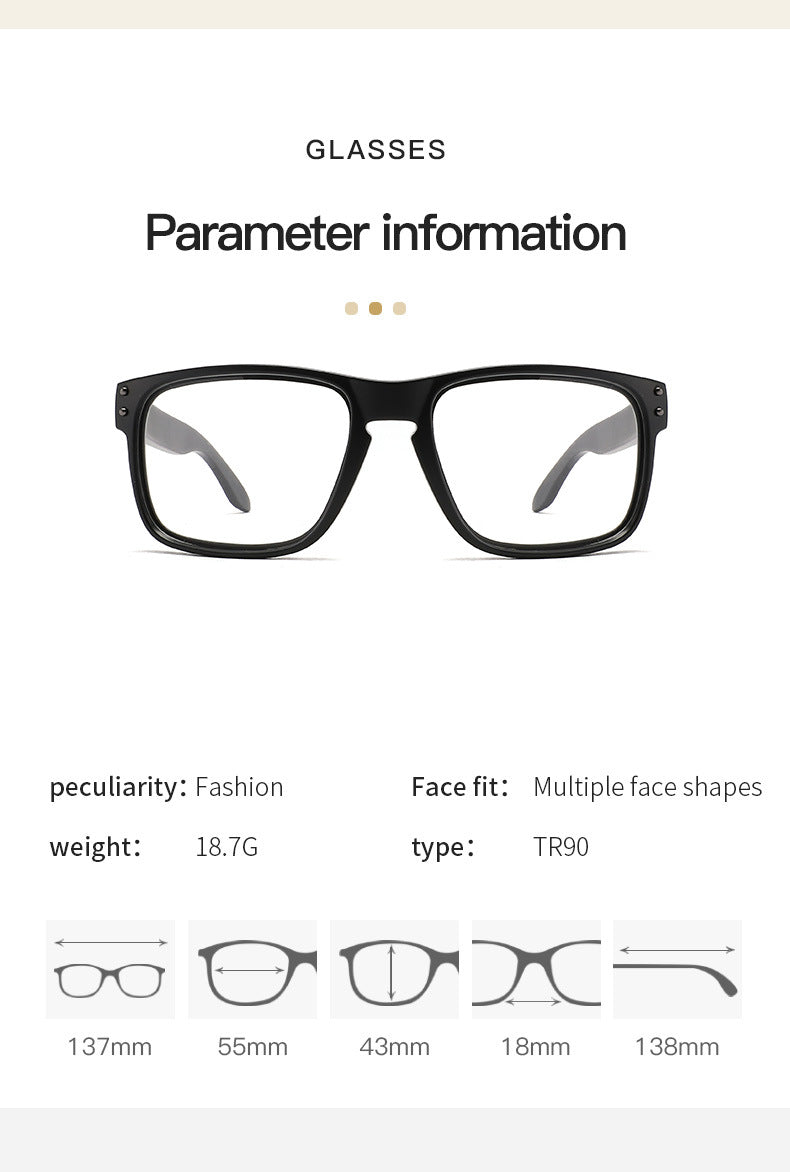 2025New tr90Sports Leg Glasses Frame Wholesale Export Spot Optical Frame