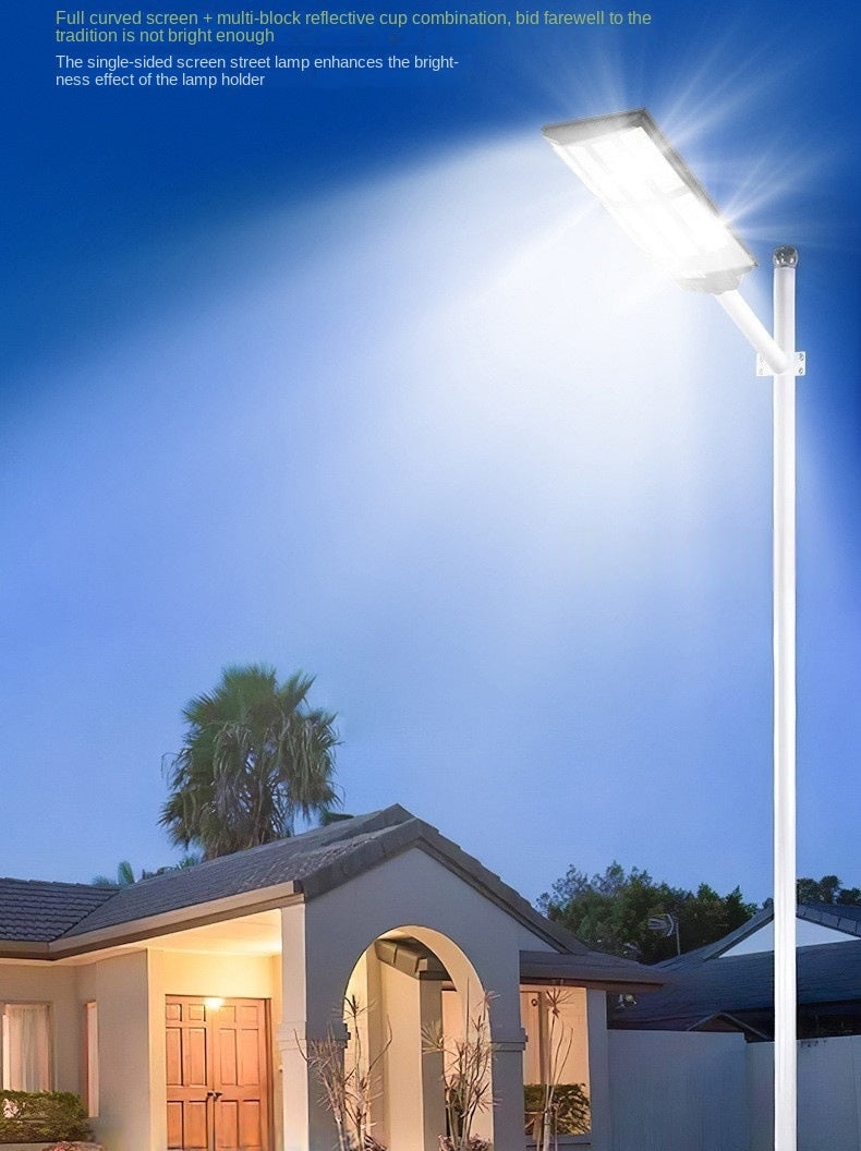Integrated Solar Street Light Intelligent Waterproof Explosion Bright Household Garden Light ABS Shell Solar Lamp 8000W