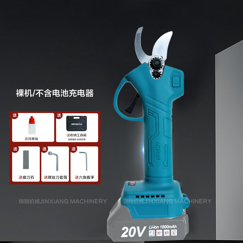 Hot selling portable home electric scissors Rechargeable Pruning Shears for Fruit Trees Lithium Battery Electric Pruner for Garden Pruning