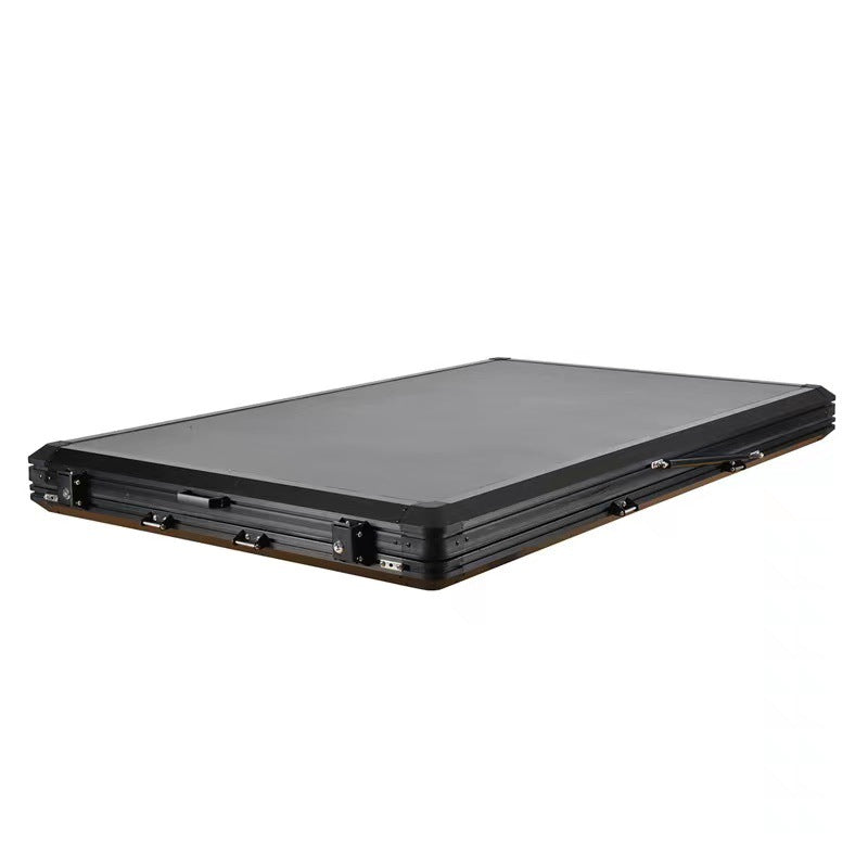 In Stock Car Roof Tent Hard Top Aluminum Alloy Triangle Thickened Rainproof Car Outdoor Camping Equipment Off-Road