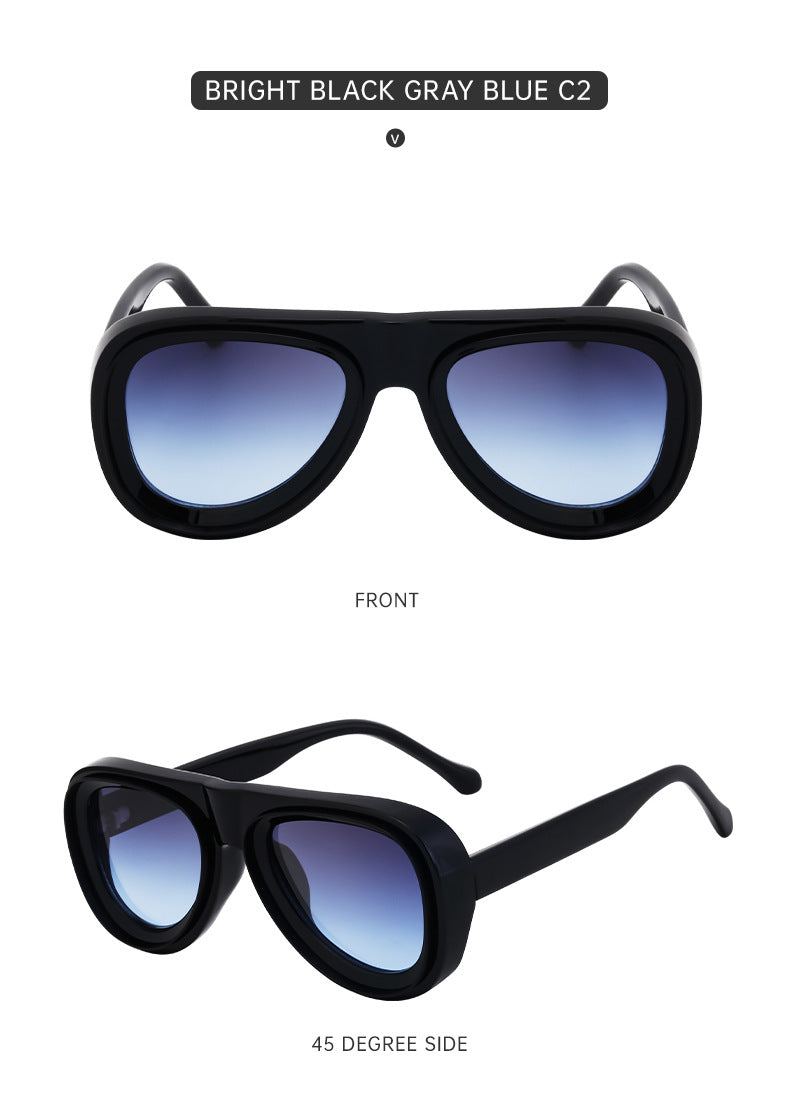 European and American Toad Sunglasses for Men, High-End Pilot Sunglasses, Men's Driving Sun Protection Glasses sunglasses