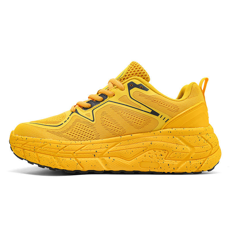 Dropshipping Couple Casual Sports Shoes Student Running Shoes Marathon Running Shoes Jacquard Foreign Trade Live Streaming Men's Shoes