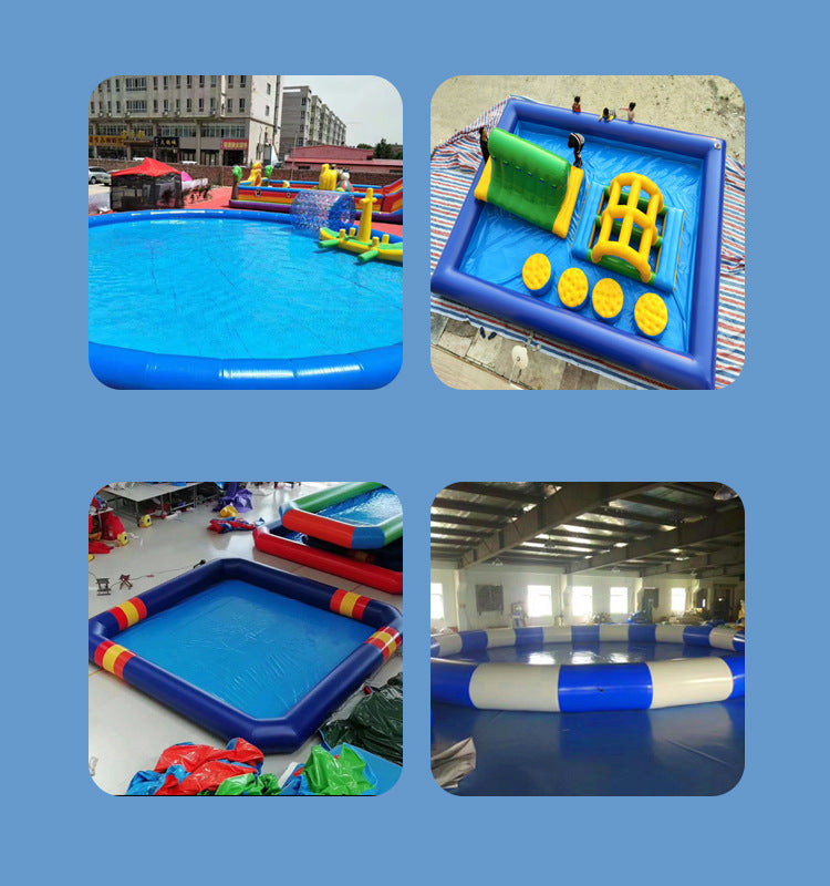 Large Commercial Inflatable Pool Swimming Pool Water Toys Inflatable Toys Water Park Thickened Fishing Pool Manufacturer