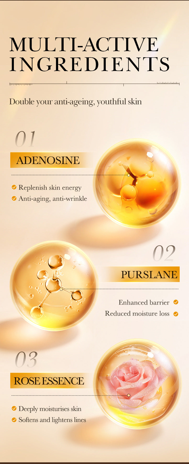 Full English Retinol Peptide Skincare Series  FAYANKOU Amino Acid Facial Cleanser  Wholesale