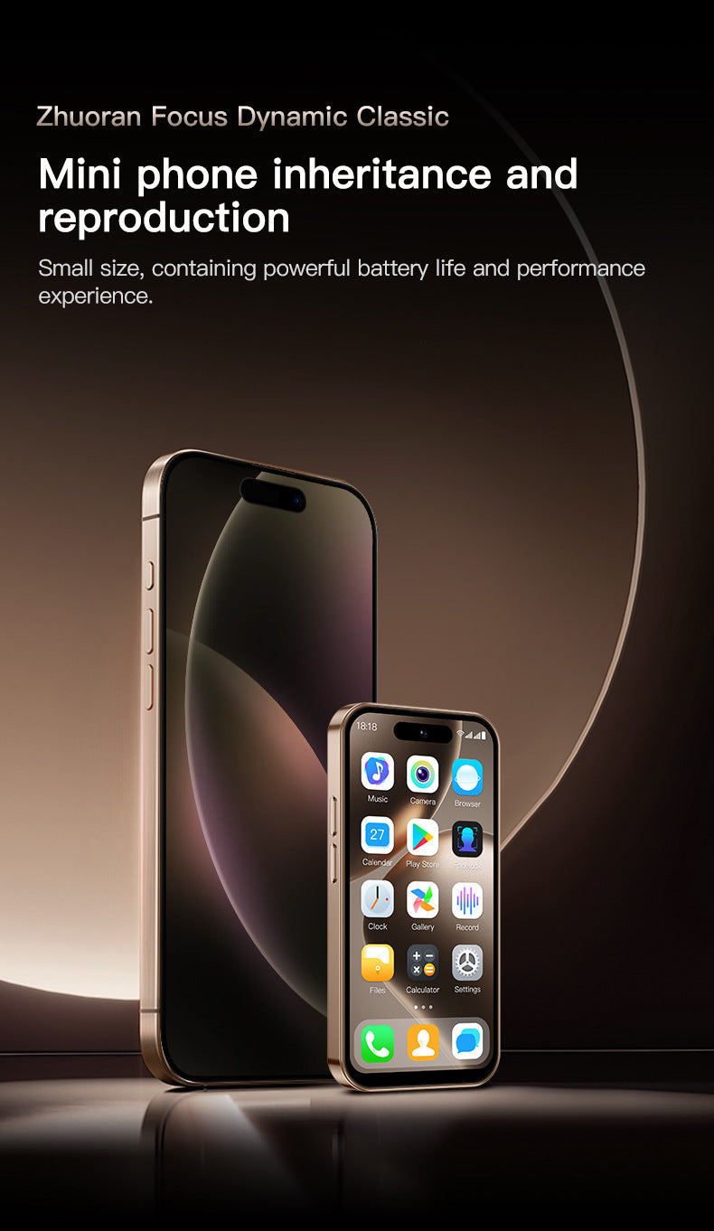 M16 PRO Hot Sale Smart Mini Phone4.0Inch Screen Dual SIM Ultra-Thin Quad-Core Backup Phone Foreign Language