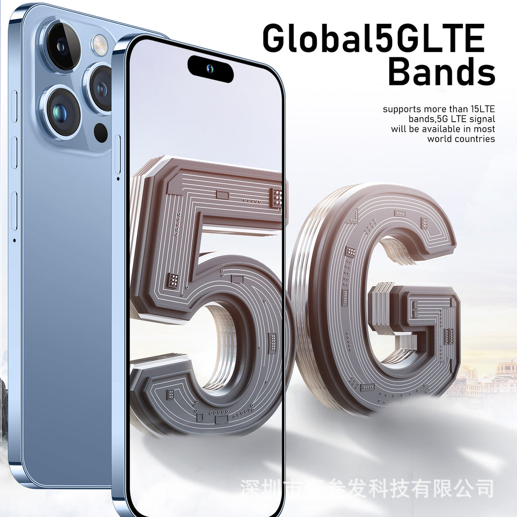 I15 ProMax Popular2+16G 6.5Inch Large Screen All-in-One Machine True4G Smart New Phone