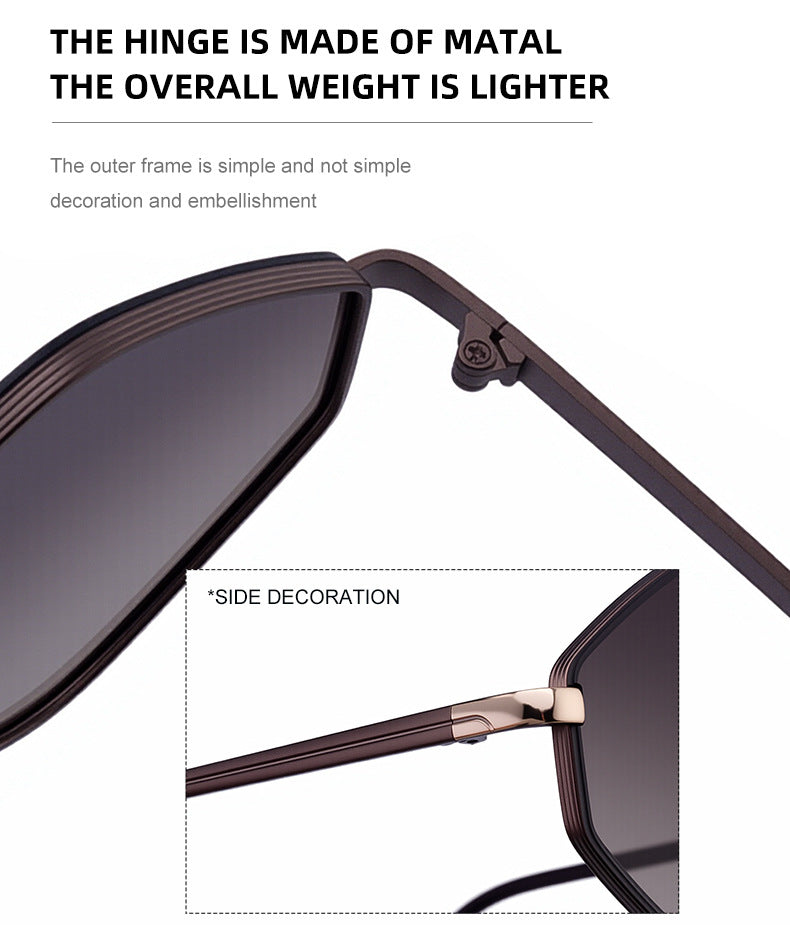 Polygonal Sunglasses for Women with a Sense of Sophistication2025New European and American fashion sunglasses driving UV protection glasses