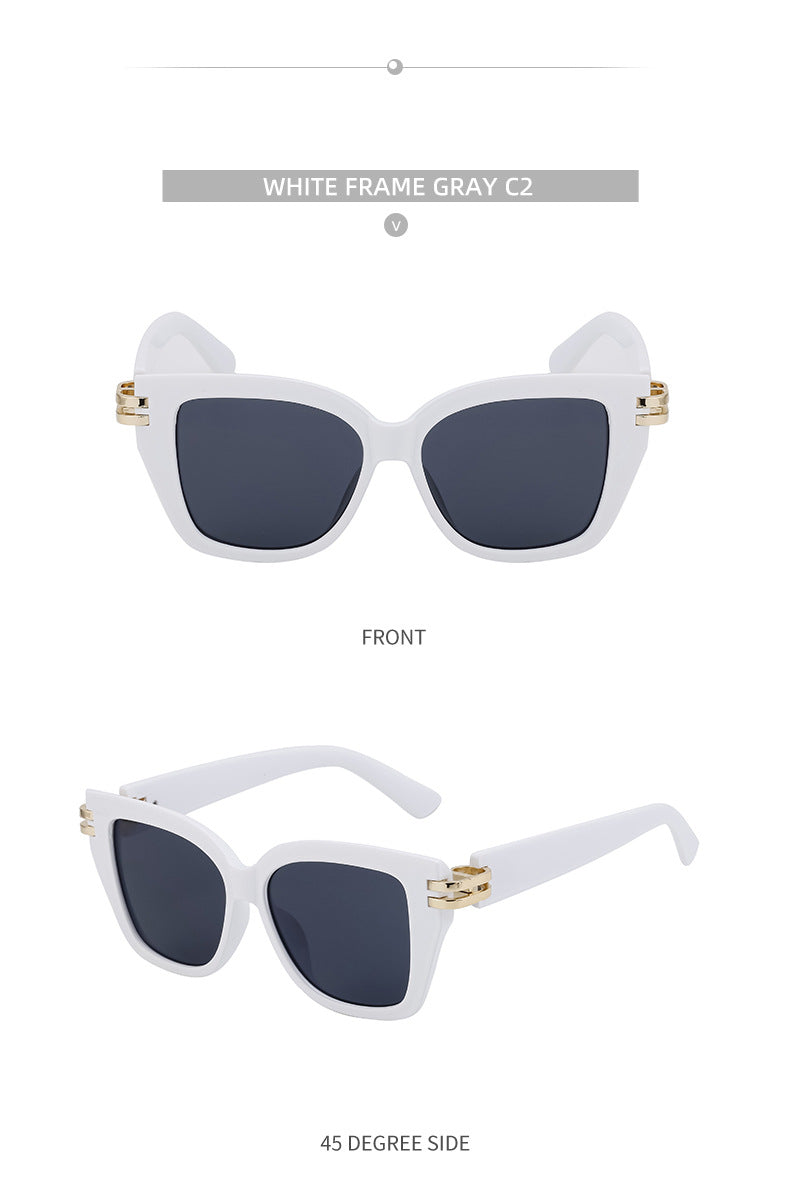 Sunglasses European and American Fashion Square Frame Sunglasses Men's Style Sunglasses Wholesale Glasses sunglasses