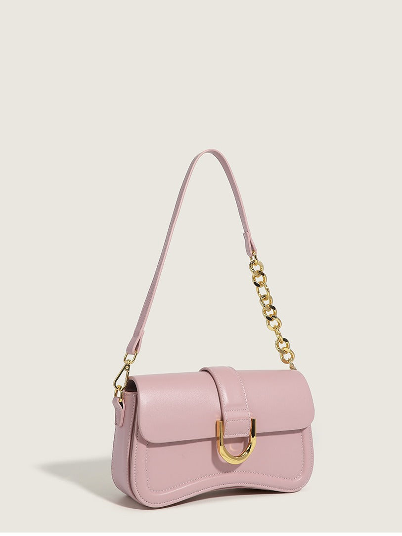 Versatile Texture New Baguette Bag Retro Fashion Elegant Versatile Shoulder Underarm Bag Crossbody Women's Bag