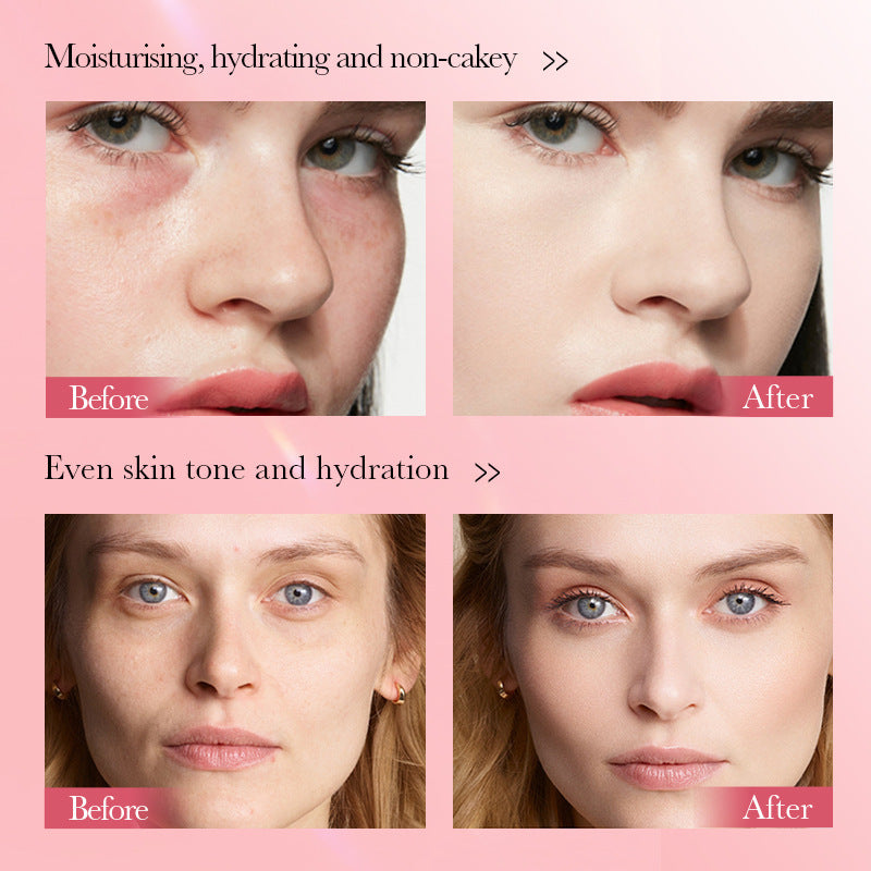 Makeup SADOER Hydrating Cushion Concealer Contouring Brightening Skin Tone BB Wholesale Cross-Border Foreign Trade Frost