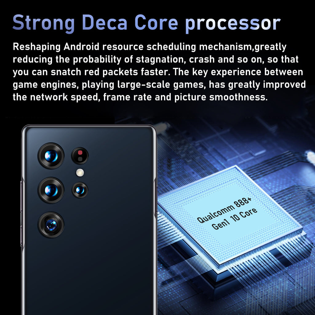 2024New Product S22+UItre Mobile Phone16+1T In-stock Smartphones Direct from Factory