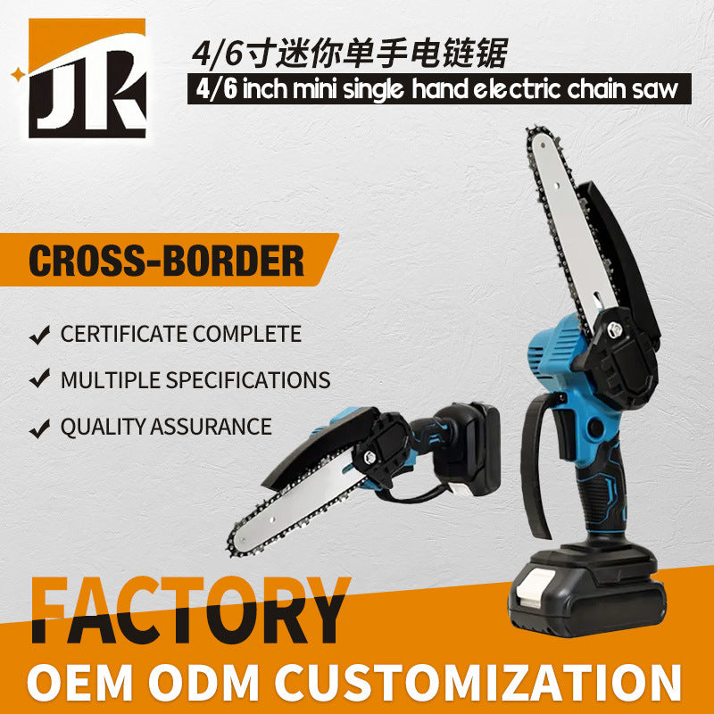 Handheld Electric Saw Small Pruning Saw Logging Saw Single Hand Saw Garden Saw Mini Electric Chain Saw Woodworking Saw4Inch6Inch