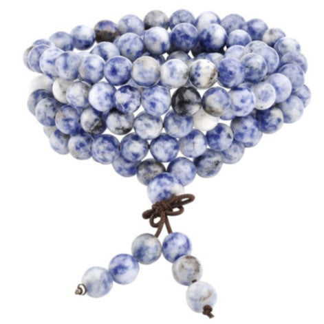 Amethyst Bracelet Men's Volcanic Stone Long Blue Point Bracelet Pyrite White Pine Braided Bracelet