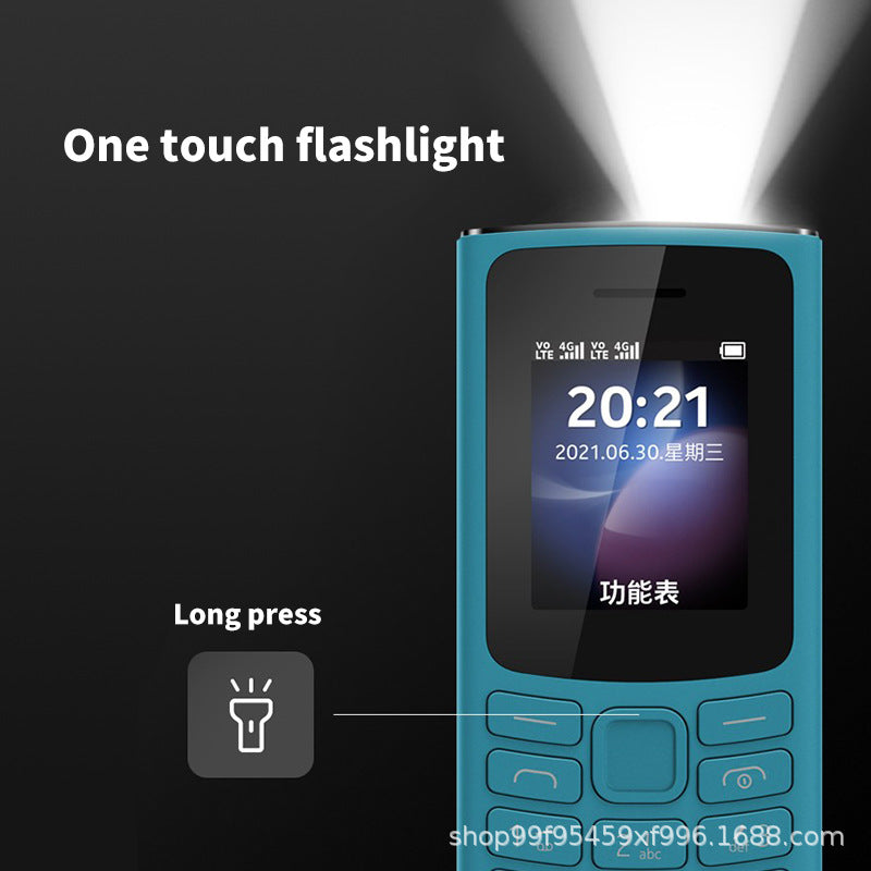 Specially designed for students and elderly, multi-function button phone with long standby time, large screen, and large font