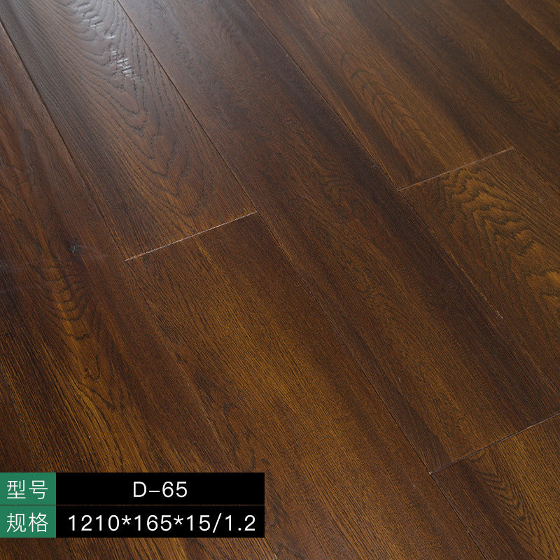 In stock wholesale Door-to-Door Installation Oak Multi-layer Small Knot Locking Solid Wood Flooring Eco-friendly Underfloor Heating Composite Flooring