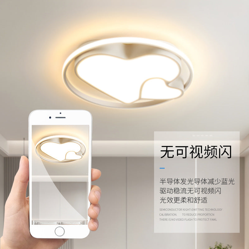 Nordic Bedroom Ceiling Light Modern Simple Creative Geometric Master Bedroom Room Lighting Design Internet Celebrity Home Ceiling Light