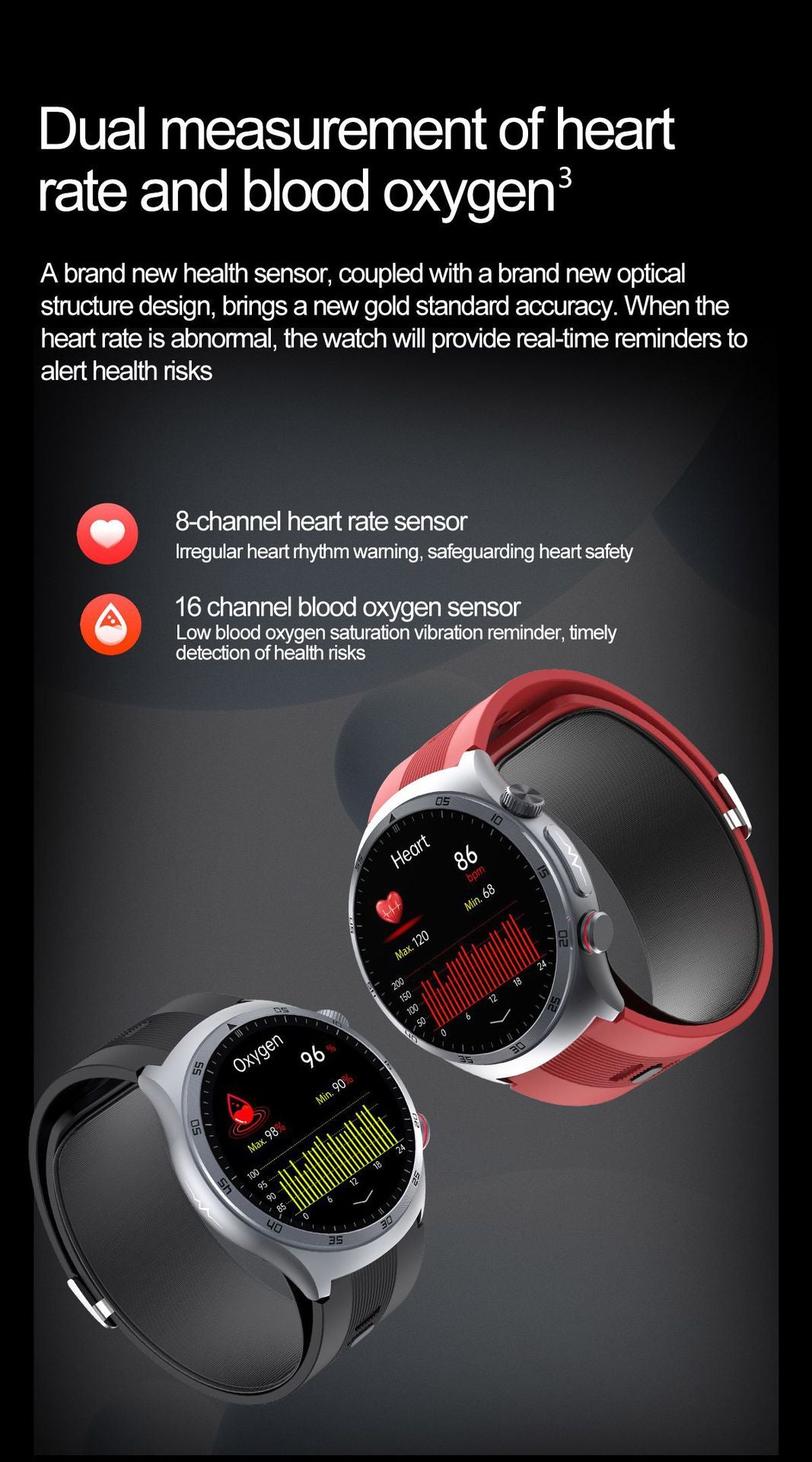 S26Air Pump Blood Pressure Smart Watch Blood Sugar Blood Oxygen Bluetooth Call Heart Rate Monitoring Air Pump Blood Pressure Watch S22