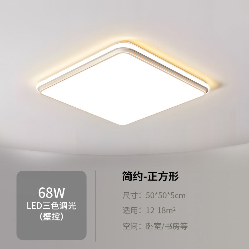 Master bedroom lamp ceiling lamp round room lamp simple modern home use led Nordic Style Study Lamp Cozy and Romantic