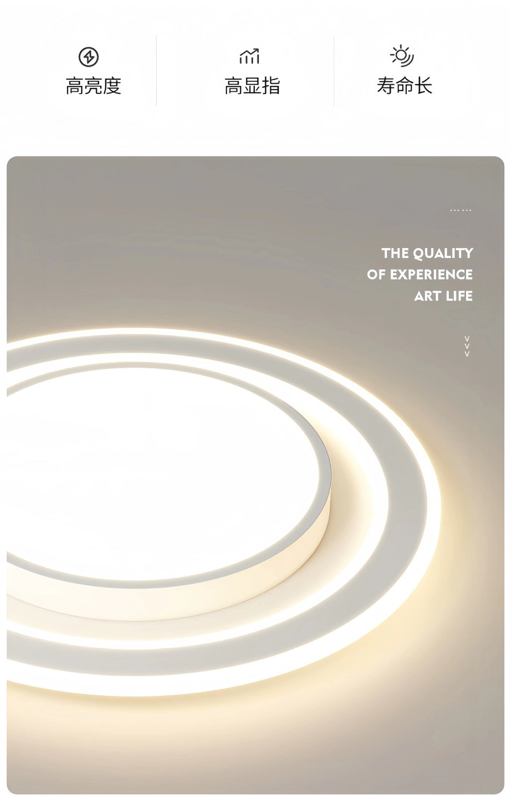 Eye Protection Ceiling Lamp Modern Minimalist Living Room Lamp Full Spectrum LED Bedroom Lamp Zhongshan Lighting Package Installation