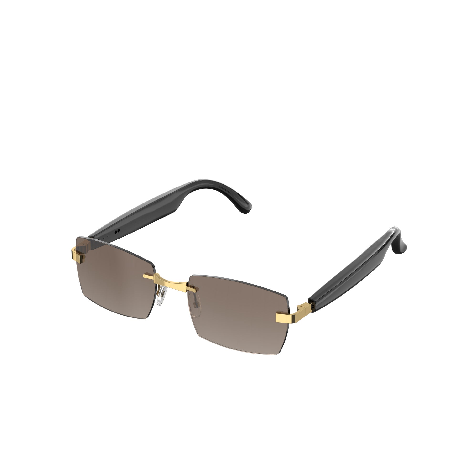 Smart Bluetooth Glasses ai Translation Listening to Music Calling Sunglasses Non-Prescription Glasses Factory Supply Support Customization