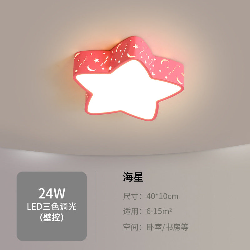 Children's Room Bedroom Light Boys Girls Creative Cartoon Ceiling Light Modern Simple Master Bedroom Light Zhongshan Lighting