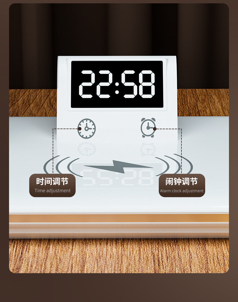 Multifunctional Wireless Charging Desk Lamp Foldable Reading Light Bluetooth Speaker Atmosphere Night Light  Customization Factory