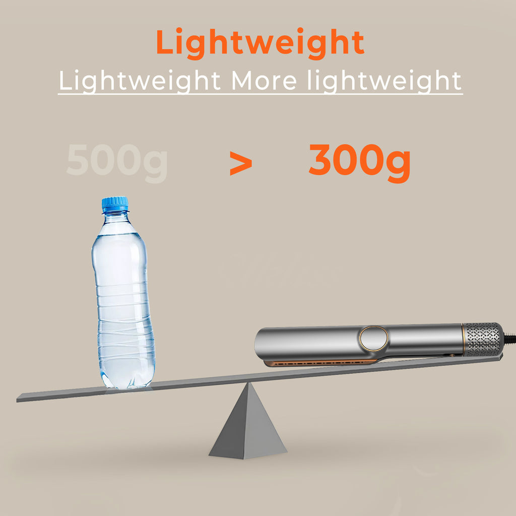 直发器吹风机二合一干湿两用吹风机夹负离子吹风梳