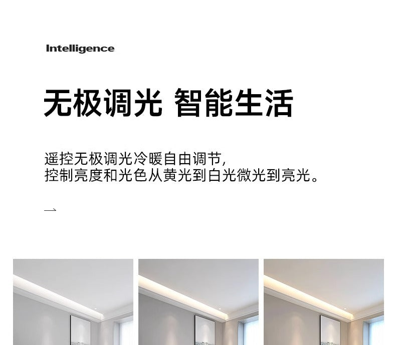 Modern Minimalist Creative Long Dining Table Minimalist Bar Counter Linear Restaurant Pendant Light Dining Room Zhongshan Lighting New Model