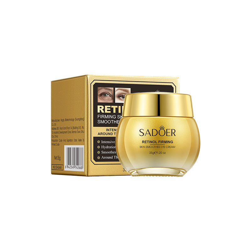 Retinol Eye Cream SADOER Moisturizing and Nourishing, Reduces Dark Circles and Eye Bags, Eye Wrinkles,  Wholesale