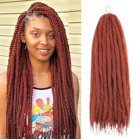 Wig African Big Hair Caterpillar Export Wholesale Synthetic Crochet Hair Fluffy Small Curls Multi-color Marley Hair