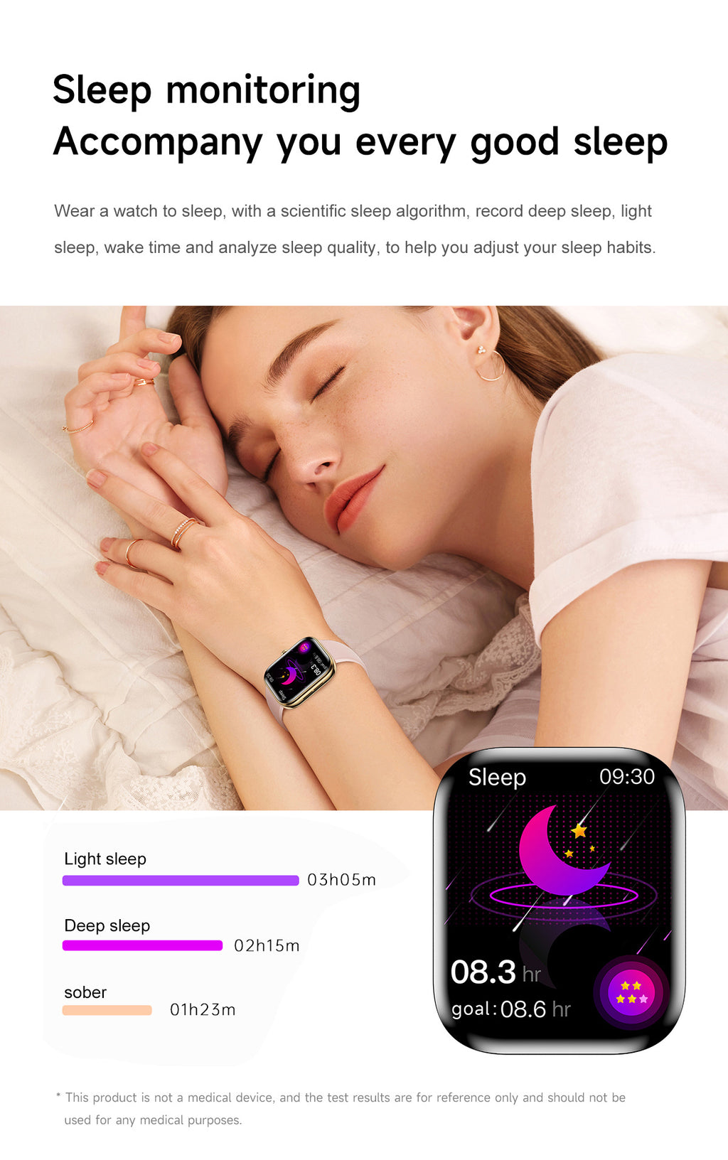 G46Women's Smart Watch Blood Pressure Blood Sugar Blood Oxygen Detection NFC Alipay Bluetooth Call Smart Bracelet