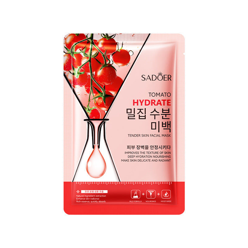 Full English Cucumber Skin Rejuvenation Mask SADOER Hydrating and Moisturizing Plant and Fruit Face Mask  Wholesale