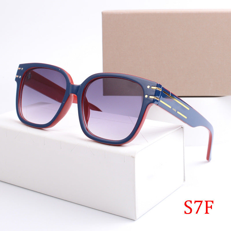 New Internet Celebrity Women's Sunglasses D2304Men's Fashion European and American UV Protection Sunglasses Wholesale