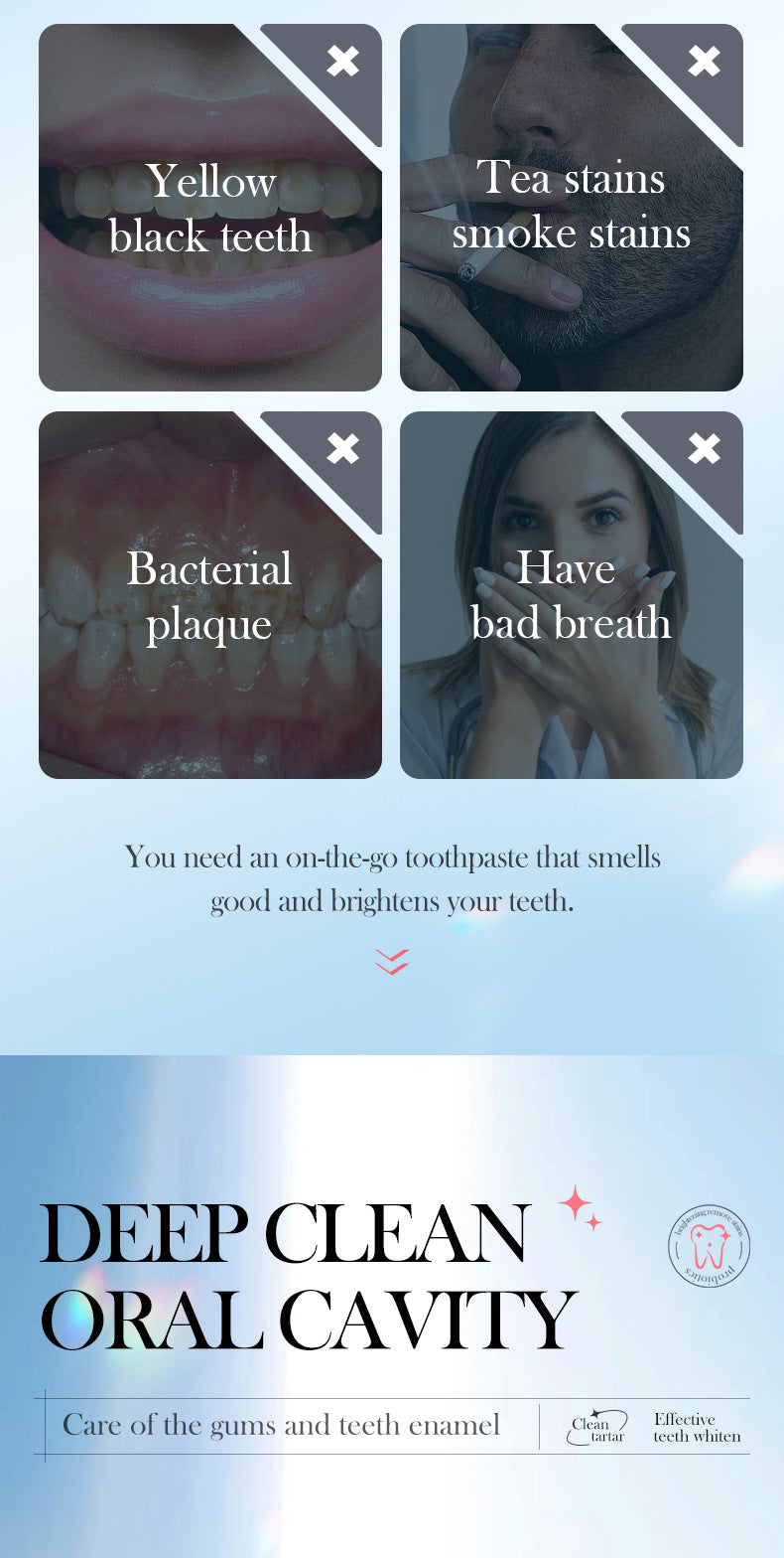 Rose Salt Brightening Stain Removal Toothpaste SADOER Oral Teeth Gum Care Plant-Based Toothpaste  Wholesale