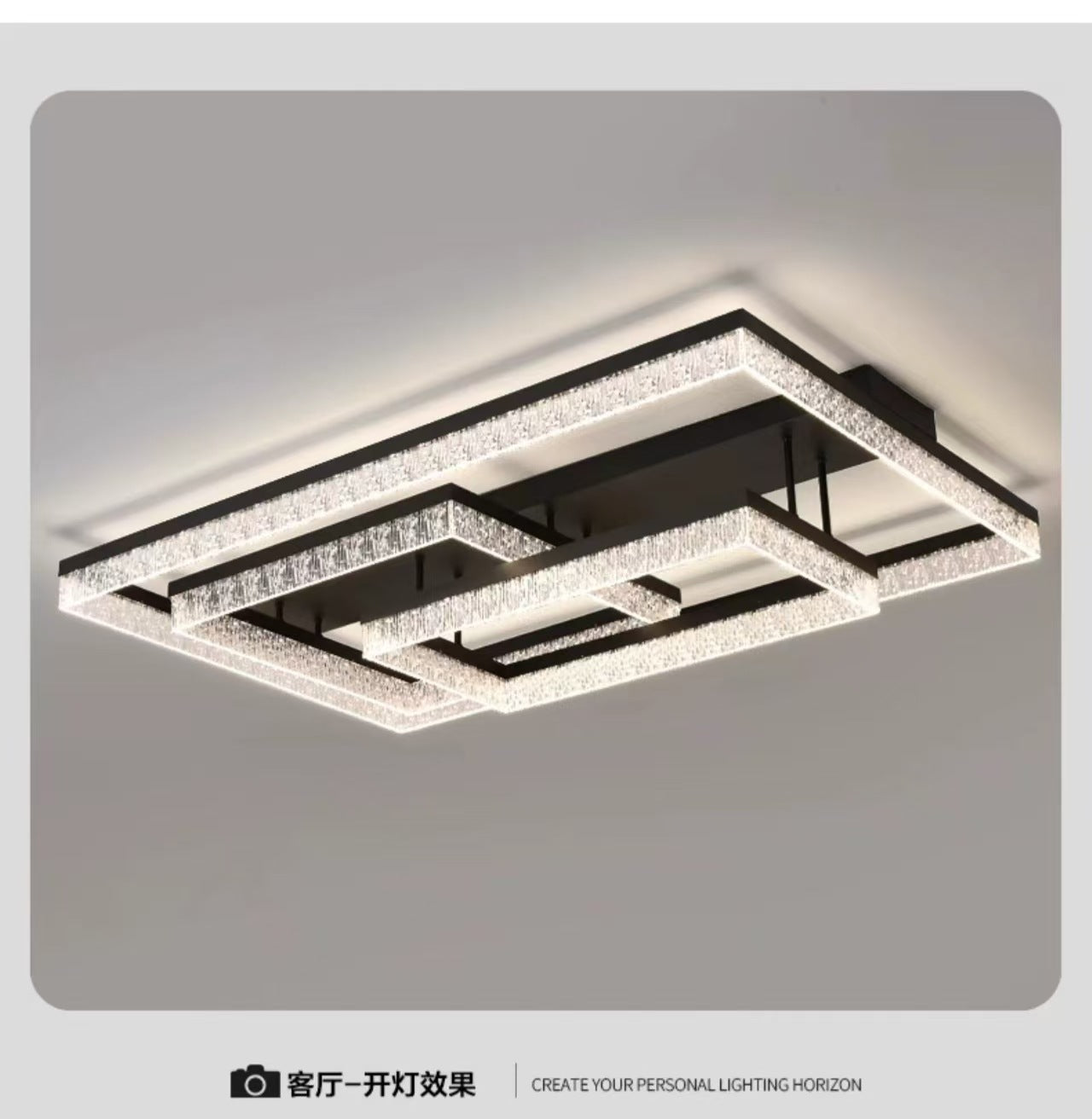 Modern Minimalist Internet Celebrity Living Room Ceiling Light Elegant Home Italian Light Luxury Ice Crack Pattern Hall Master Bedroom Lighting