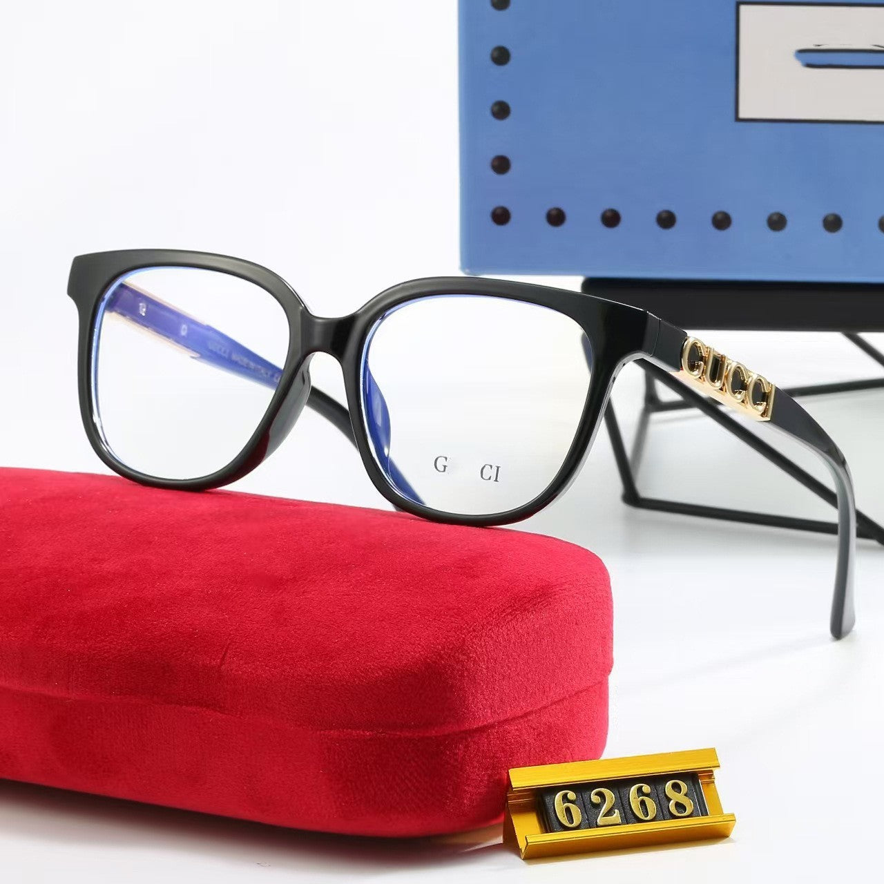 Ancient Home GG1192O Small Frame Myopia Women's Glasses Frame Old Money Style Lenses High-Quality Plain Eyeglass Frames