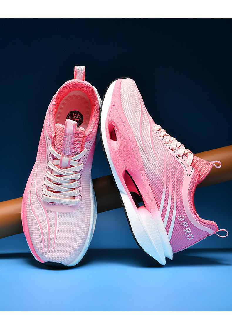 Red Rabbit9PRO Carbon Plate Running Shoes for Men and Women, Racing Mesh Breathable Running Shoes, Fashionable Versatile Shock Absorption Sports Shoes