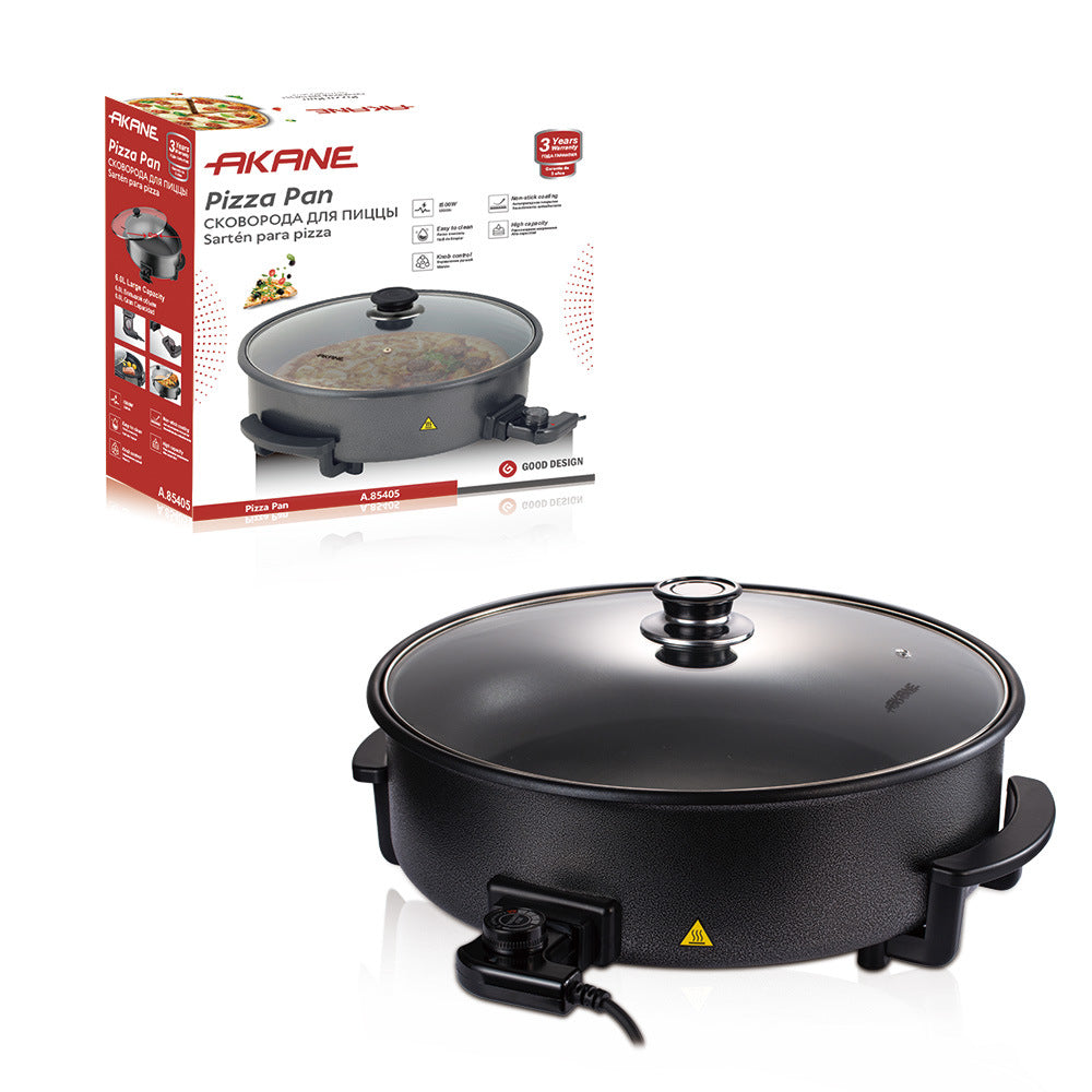 RAF European Standard Household Multifunctional Pizza Maker Multifunctional All-in-One Electric Frying Pan Electric Hot Pot Non-Stick Electric Hot Pot