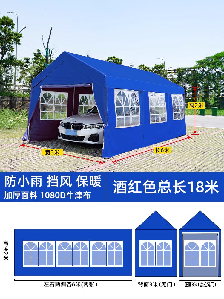Camping Internet Celebrity Market Stall Tent Cover Thickened Windproof Rainproof Coldproof Outdoor Windproof Cloth Distribution and Dropshipping