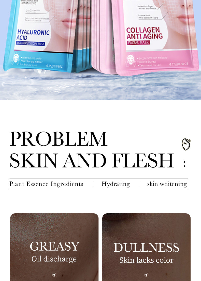 Full English Mask25gBIOAOUA Hyaluronic Acid Hydrating Collagen Retinol Moisturizing  Wholesale