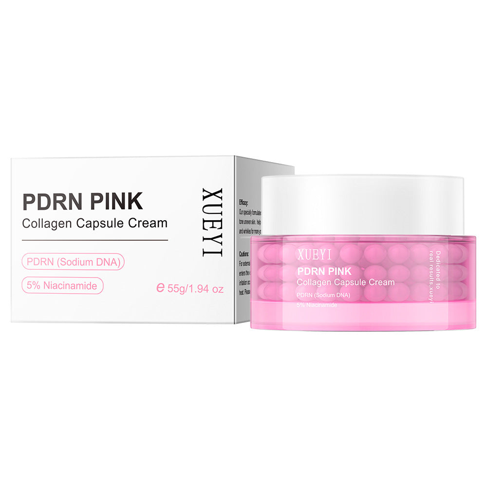 Specially designed Collagen Pink Capsule Face Cream Deep Moisturizing Wrinkle Firming Elasticity Anti-Wrinkle Cream