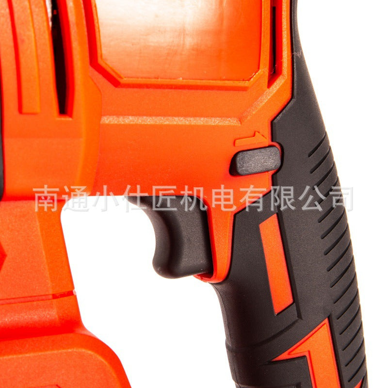 Manufacturer Supply Multi-Functional High-Power Lithium Electric Hammer Cross-Border Foreign Trade Industrial Grade Rechargeable Concrete Impact Electric Hammer