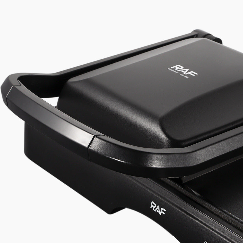 RAF European Standard Grilling Steak Device Double-Sided Constant Temperature Iron Plate BBQ Meat Machine Professional Steak Machine for Home Use R.2695